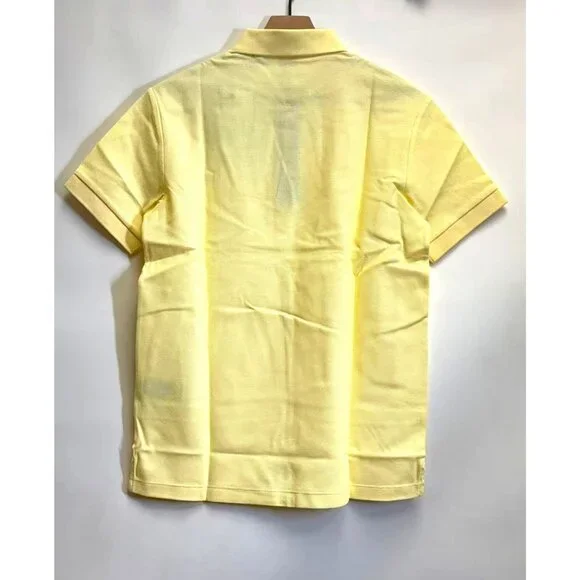 Burberry Men’s Hartford Cotton Polo T-shirt Frosted Lemon S 8104324